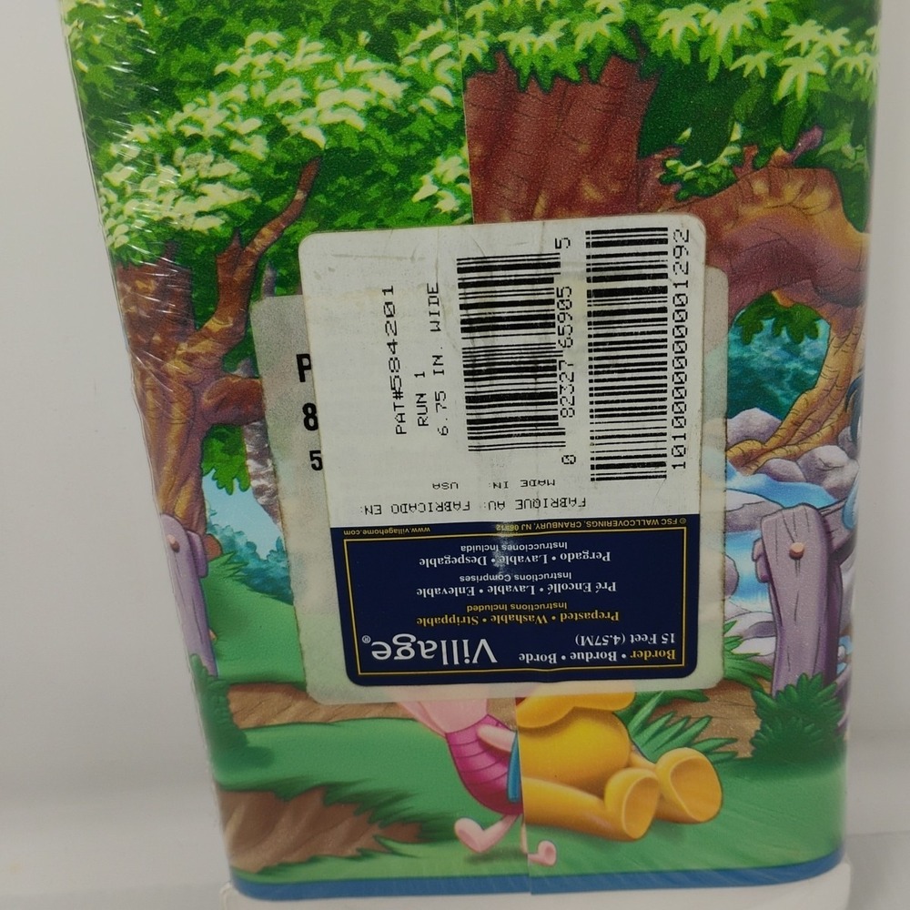 Winnie The Pooh Self Stick Wall Border‎ Disney Imperial 2 Packs 5 Yards See Note - Picture 4 of 8